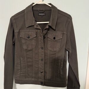 Prosperity Women's Olive Jean Jacket